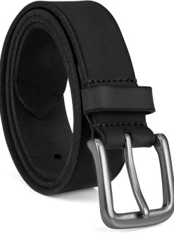 Timberland Men's 35mm Classic Jean Belt, Brown