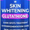 Glutathione Whitening Pills - 120 Capsules 2000mg Glutathione - Effective Skin Lightening Supplement - Dark Spots, Melasma & Acne Scar Remover, Hyperpigmentation Treatment - Anti-Aging Antioxidant