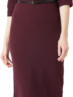 Miss Olive Women's Shift Midi Dress