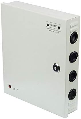 9CH Channel Power Supply Box for CCTV Camera Security Surveillance12V 15A DC
