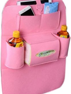 auto Car Backseat Organizer Car-Styling holder Felt Covers Versatile Multi-Pocket Seat Wool Felt Storage Container Hanging Box Multifunction Vehicle accessories Bag