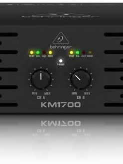 Behringer Km1700 Professional 1700W Stereo Power Amplifier