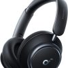 soundcore by Anker Space Q45 Adaptive Noise Cancelling Headphones, Reduce Noise By Up to 98%, Ultra Long 50H Playtime, App Control, Hi-Res Sound with Details, Bluetooth 5.3, Ideal for Traveling