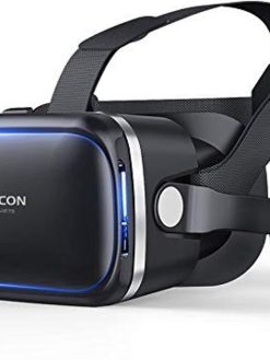 VR SHINECON 3D Virtual Reality Headset Glasses for iOS, Android and Other (568.67g,4.7-6.0in)
