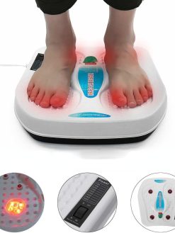LOOX Electric Feet Far Infrared Heating Foot Acupoint Massage Vibration Massager Relieve Pain Muscle for Body Care