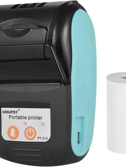 Hingers PT-210 Portable Thermal Printer Handheld 58mm Receipt Printer for Retail Stores Restaur Factories Logistics