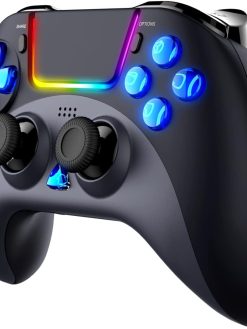 Game Controller for PS4,Wireless Controller with Dual Vibration Game Joystick
