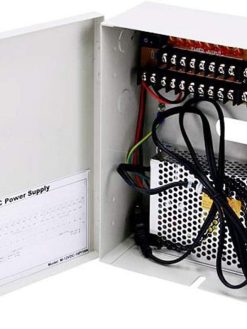 Monoprice 16 Channel Cctv Camera Power Supply, 12Vdc, 10Amps With Individual Led Indicator For Each Output