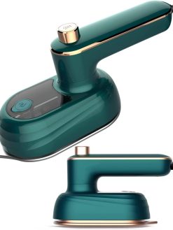 Arabest Clothes Steamer Handheld, Portable Foldable Hand Held Steamers, 180°Rotatable Rotation Fabrics Removes Wrinkles Steamer for Clothes, Fast Heat-up Travel Garment Steamer for Home