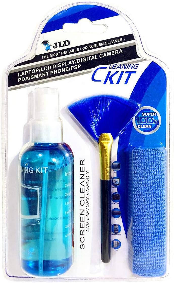 JLD 3 in 1 Gel Screen Cleaning Kit for LCD Laptop Displays Mobile & PSP