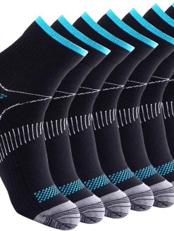 Sweet seven Plantar Fasciitis Relief Compression Socks - Arch Support, Foot Pain Relief - Sport & Medical Compression Socks for Men and Women - Ideal for Athletic Running and Pregnancy|7 Pairs