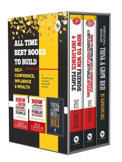 All Time Best Books To Build Self-Confidence, Influence & Wealth (Box Set Of 3 Books)