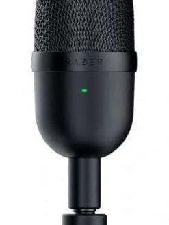 Razer Seiren Mini Ultra Compact Condenser Microphone - Ultra-Precise Supercardioid Pickup Pattern, Professional Recording Quality, Ultra-Compact Build, Shock Resistant, Black