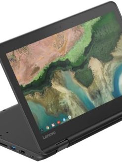 (RENEWED) Chromebook 300e Water Resistant, 11.6" 2-in-1 Touchscreen (Intel Pentium N4020, 4GB RAM, 32GB SSD Storage, Webcam) with IST SD Card and Chrome OS