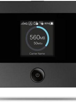 TP-Link M7350 Hotspot m¢vel 4G LTE 150 Mbps 802.11n, Black