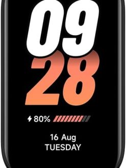 Xiaomi Smart Band 8 Active Black| Vibrant 1.47" TFT Display | 9.99mm ultra-slim Body, 5ATM Water Resistant, 14 Days Battery Life, GPS, 100+ Workout Mode,Full Scale Fitness Tracking