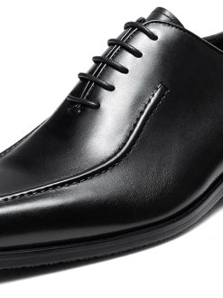 FRASOICUS Mens Oxford Shoes Mens Leather Dress Shoes Formal Dress Shoes for Men