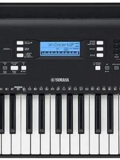 Yamaha PSR-E373 Digital Keyboard - A Versatile, Entry-Level Keyboard with 61 Touch-Sensitive Keys, 622 Instrument Voices, in a Black Finish