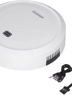 Vacuum Cleaner, Automatic USB Charging Intelligent Sweeper for Home for Dirt for Living Room for