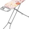 Vileda Neo Ironing Board - Child Safe With 100% Cotton Cover, Adjustable Height- Pink ( 114 x 33 x 90 cm), 163315