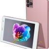 8 Inches Tablet, Android 12 Quad Core Processor 6GB RAM 256GB ROM Large Capacity Dual Cameras 1280 * 800 IPS HD Screen Cheap Tablet For Teenagers(Pink