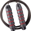 Sky-Touch Jump Rope For Men Women Kids Adjustable Fitness Exercise Jumping Ropes With Foam Antiskid Handles