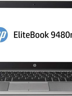 HP EliteBook Folio 9480m Intel Core i5 4310U 4th Generation 8GB DDR3L RAM 500GB 2.5 HDD SATA 14" Screen FHD Windows 10 Pro 64-Bit Laptop Silver-Black (Renewed)