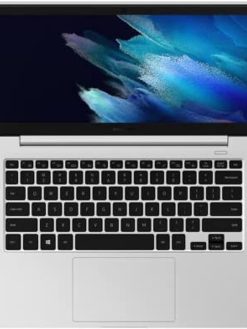 (RENEWED) SAMSUNG Galaxy Book Go 14" FHD Laptop, Qualcomm Snapdragon 7c Gen 2, 4GB RAM, 128GB HD, Silver, Windows 10 (KEYBOARD ENG+-ARABIC))