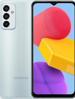 SAMSUNG Galaxy M13 LTE Dual Sim Smartphone, 4GB RAM, 64GB, Light Blue (UAE Version)