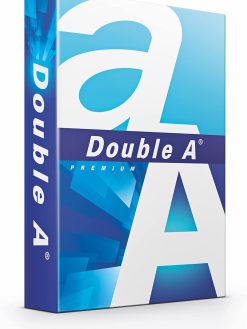Double A - Printer Copy Paper, Size A4, GSM 80, 500 Pages Ream - White
