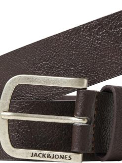 Jack & Jones mens Leather Belts (pack of 1)