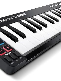 M-Audio Keystation Mini 32 Mk3 Ultra Portable Mini Usb Midi Keyboard Controller With Protools First M Audio Edition And Xpand 2 By Air Music Tech