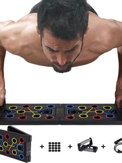 Fitarc Push Up Board 12 in 1 With Resistance Band Multifunctional Push Up System Workout Equipment for Men and Women Portable Gym Strength Training Board