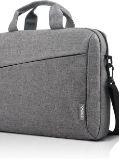 Lenovo Laptop Carrying Case T210, Fits For 15.6-Inch And Tablet, Sleek Design, Durable Water-Repellent Fabric, Business Casual Or School, Gx40Q17231 - Grey