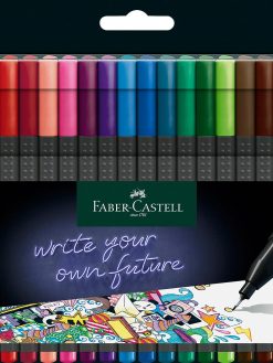 Faber-Castell Grip Finepen (Wallet of 20)