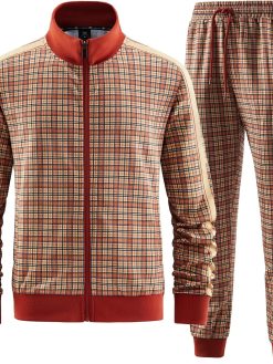 ANOTWENER Men Sweat Suits for Men 2 Piece Running suits for men set (pack of 2)