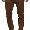 HUNGSON Mens Chinos Slim Fit Stretch Flat-Front Skinny Dress Pants