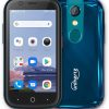 Unihertz Jelly 2, Android 11 World's Smallest NFC 4G Unlocked Smartphone 6GB + 128GB Dark Green (NO charger)