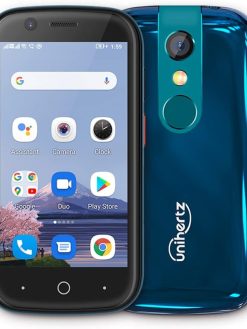 Unihertz Jelly 2, Android 11 World's Smallest NFC 4G Unlocked Smartphone 6GB + 128GB Dark Green (NO charger)