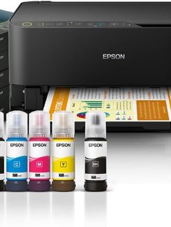 Epson EcoTank L3550 Home Ink Tank Printer, High-speed A4 colour 3-in-1 printer with Wi-Fi Direct, Photo Printer, with Smart App connectivity,Black + FREE Business Paper box