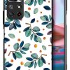 Tolwak Xiaomi Redmi Note 11 4G Protective Case Cover Leaves Multicolor