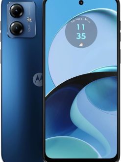 motorola Moto G14 Dual SIM 128GB ROM + 4GB RAM Factory Unlocked 4G Smartphone - International Version (Sky Blue)