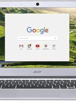 Newest Acer 14inch Flagship Chromebook, Intel Quad-Core Atom E8000 Up to 2.00GHz Processor, 4GB RAM,32GB SSD, WiFi, HDMI, Chrome OS-(Renewed) (Silver/Atom)