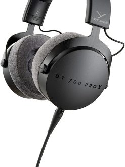 Beyerdynamic 737704 One Size Dt 700 Pro X Closed Back Premium Studio Headphones- Wired, Black