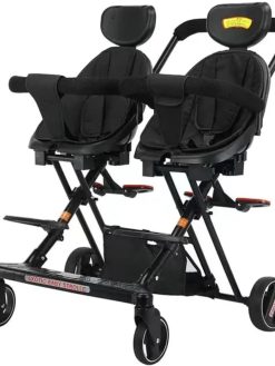 (Good baby) Baby Stroller Twin Baby Stroller Ultra Light Two-child Double Umbrella Size Baby Child Stroller