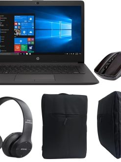 Newest HP 240 G8 Laptop With 14-Inch HD Display, Core i5-1035G7 Processor /16GB DDR4 RAM/512GB SSD/Intel UHD Graphics/Windows10 With Laptop Bag + W/L Mouse + BT Headphone,Jet black