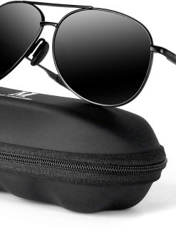 Aviator Sunglasses for Men Polarized Women-mxnx UV Protection Lightweight Driving Fishing Sports Mens Sunglasses MX208