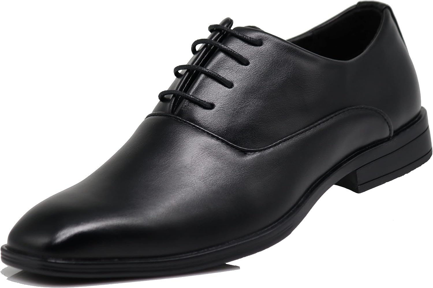 ADM Men's Oxfords Loafer Dress Shoes Soft Rubber Sole Formal Business Slip On Lace Up Shoes