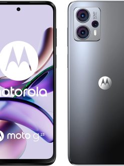 Motorola Moto G23 Dual SIM 128GB ROM + 8GB RAM Factory Unlocked 4G Smartphone (Matte Charcoal) - International Version