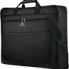 MATEIN Garment Bag for Travel, Large Carry on Garment Bags with Strap for Business, Waterproof Hanging Suit Luggage Bag for Men Women, Wrinkle Free Suitcase Cover for Shirts Dresses Coats, Black